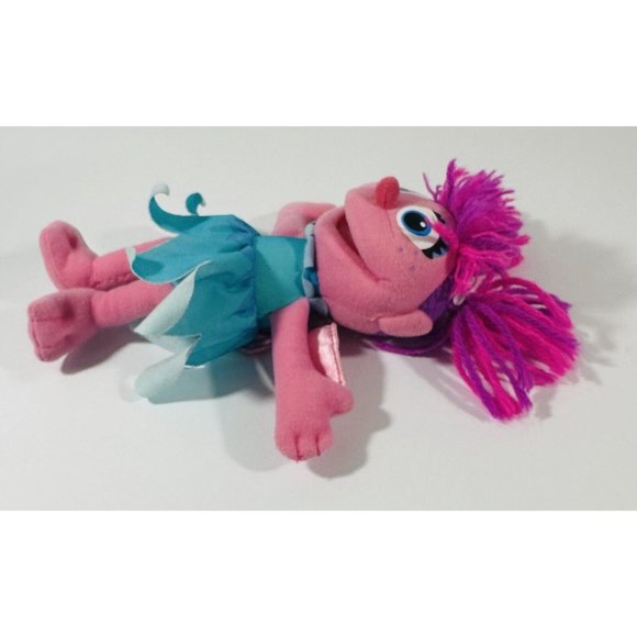 Abby Cadabby Pink Fairy 9” Sesame Street 2013 Plush Stuffed Animal Toy Hasbro - Picture 9 of 9